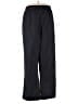 Ascend 100% Polyester Solid Black Casual Pants Size 2X - photo 1