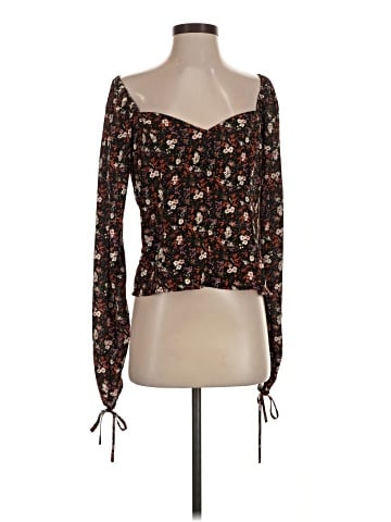 Lulus Long Sleeve Blouse (view 1)