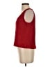 St. John Red Sleeveless Top Size S - photo 5