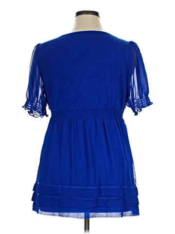 ECI Short Sleeve Blouse (view 2)