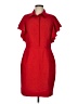 Calvin Klein Red Cocktail Dress Size M (estimated) - photo 1