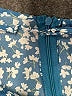 Romwe Print Blue Casual Dress Size S - photo 7