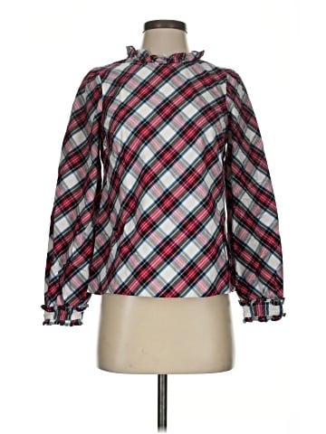 J.Crew Factory Store Long Sleeve Blouse (view 1)