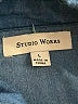 Studio Works Blue Denim Jacket Size L - photo 6