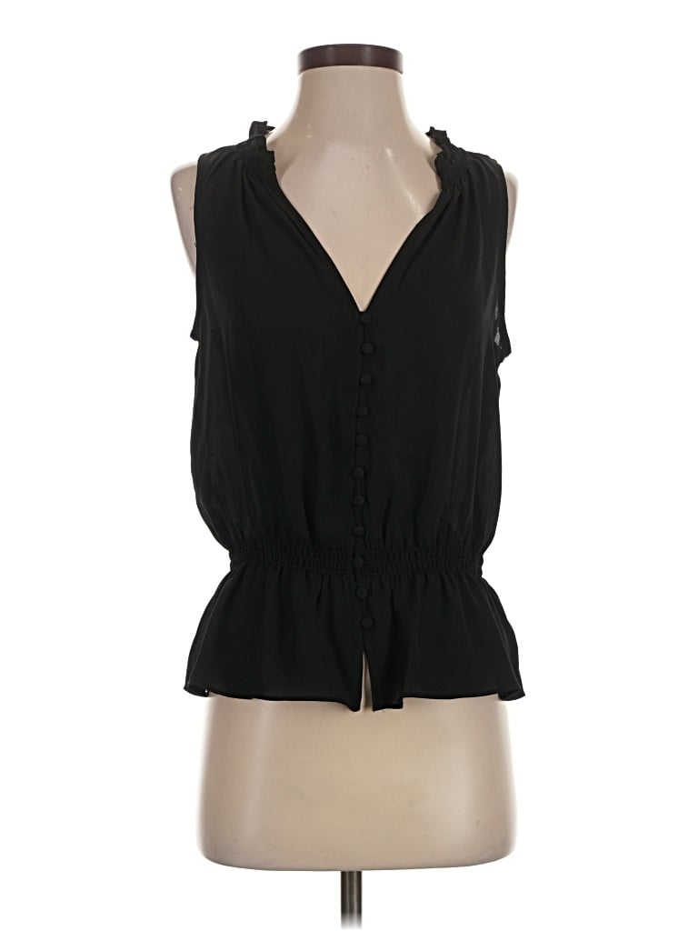 Express Sleeveless Blouse In Black