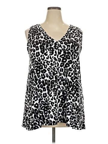 Lane Bryant Sleeveless T-Shirt (view 1)