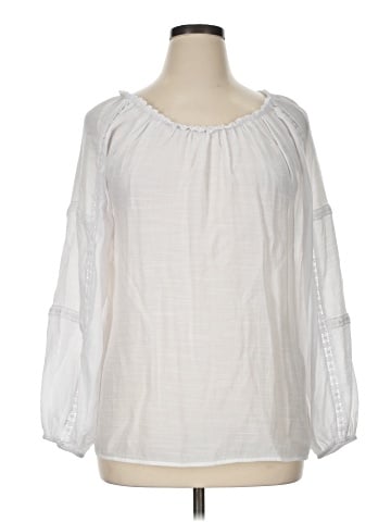 Counterparts 3/4 Sleeve Blouse (view 1)