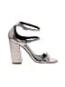 Steve Madden Silver Sandals Size 6 - photo 1