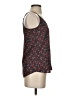 West Kei 100% Polyester Brown Sleeveless Top Size XS - photo 4