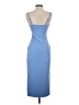 Open Edit Solid Blue Cocktail Dress Size S - photo 2