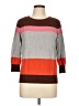 Ann Taylor LOFT Outlet Color Block Brown Pullover Sweater Size L - photo 1