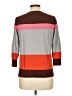 Ann Taylor LOFT Outlet Color Block Brown Pullover Sweater Size L - photo 2