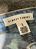 Almost Famous Blue Denim Shorts Size 1 - photo 3
