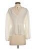 Express Ivory Long Sleeve Blouse Size S - photo 2