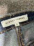 Almost Famous Print Blue Jeans Size 3 - photo 7