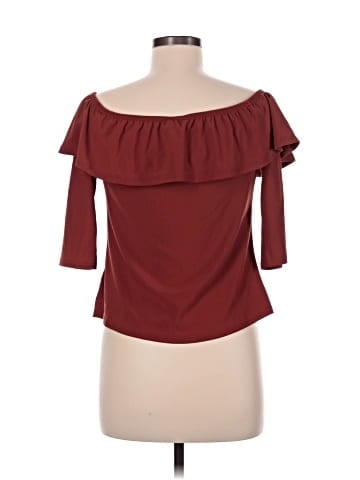 E&M Collection 3/4 Sleeve Blouse (view 2)