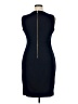 Calvin Klein Solid Blue Cocktail Dress Size 14 - photo 2