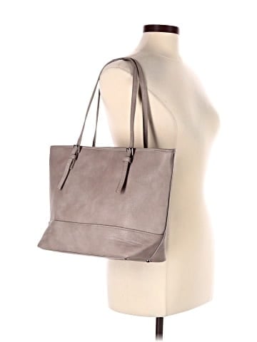 Urban Expressions Leather Tote (view 2)