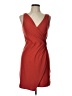 Derek Heart Solid Red Cocktail Dress Size L - photo 1
