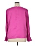 Halogen 100% Polyester Pink Long Sleeve Blouse Size XL - photo 2
