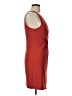 Derek Heart Solid Red Cocktail Dress Size L - photo 4