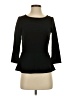 Ann Taylor Black 3/4 Sleeve Top Size XS (petite) - photo 1