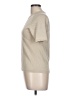 Theory Tan Short Sleeve Top Size L - photo 5