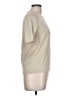 Theory Tan Short Sleeve Top Size L - photo 4