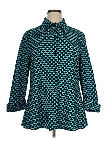 Sole Diane Studio 3/4 Sleeve Button-Down Shirt (view 1)
