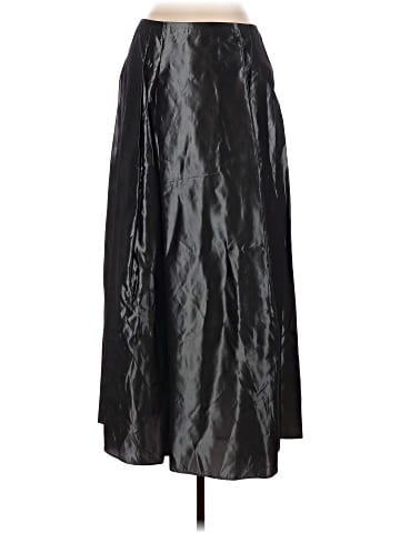 Jessica McClintock Faux Leather Skirt (view 1)