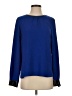 Zara Blue Long Sleeve Blouse Size S - photo 1