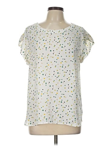 Ann Taylor Factory Short Sleeve Blouse (view 1)