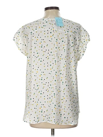 Ann Taylor Factory Short Sleeve Blouse (view 2)