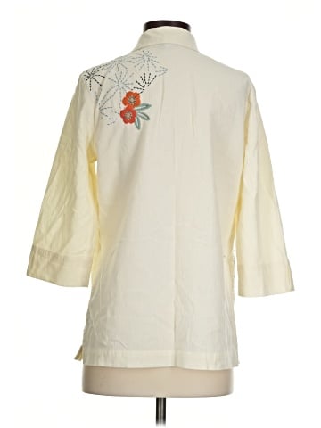 City Blues by Koret 3/4 Sleeve Button-Down Shirt (view 2)