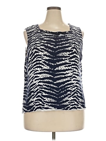 Coldwater Creek Sleeveless Silk Top (view 1)