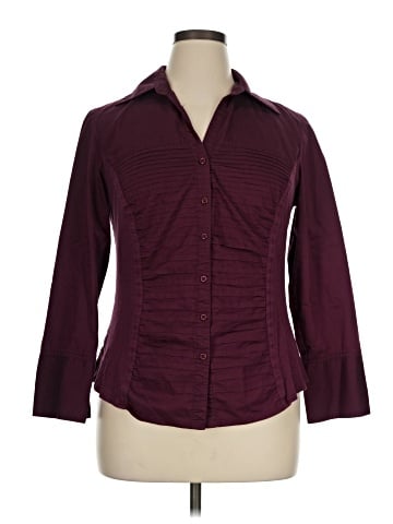 Zac & Rachel 3/4 Sleeve Button-Down Shirt (view 1)
