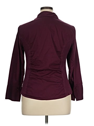 Zac & Rachel 3/4 Sleeve Button-Down Shirt (view 2)