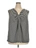 Apt. 9 Black Sleeveless Blouse Size 2X - photo 1