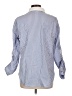 Finley Stripes Blue Long Sleeve Blouse Size L - photo 2