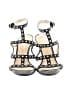 Ivanka Trump Black Sandals Size 9 1/2 - photo 2
