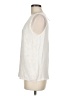 Ann Taylor Ivory Sleeveless Blouse Size M - photo 5