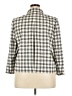 J.Crew Collection Checkered-gingham Ivory Blazer Size 18 - photo 2