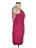 B. Darlin Solid Burgundy Cocktail Dress Size 3 - 4 - photo 4