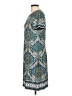Wisp Paisley Teal Casual Dress Size 12 - photo 5