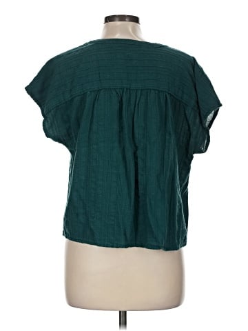 a.n.a. A New Approach Short Sleeve Blouse (view 2)
