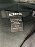 Express 100% Polyester Black Cocktail Dress Size 3 - 4 - photo 8