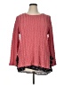 Suzanne Betro Pink Pullover Sweater Size XL - photo 1