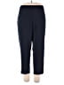 Jones & Co Solid Blue Casual Pants Size 2X - photo 1