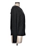 Eclair Black Long Sleeve Top Size L - photo 4