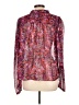 Sugarlips 100% Polyester Pink Long Sleeve Blouse Size L - photo 2